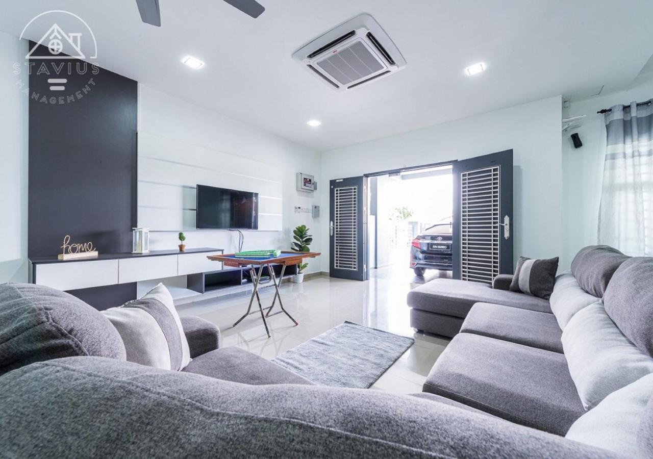 Port Dickson 14Pax 4Br Double Storey House Buitenkant foto