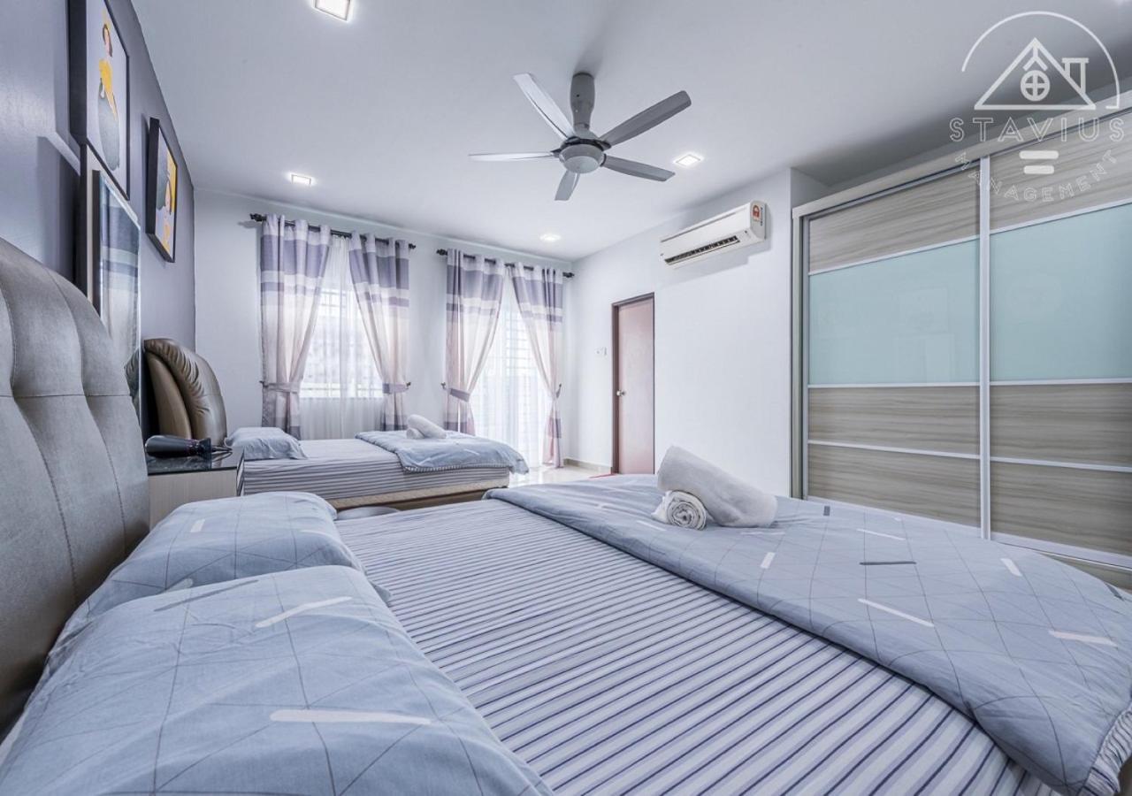 Port Dickson 14Pax 4Br Double Storey House Buitenkant foto