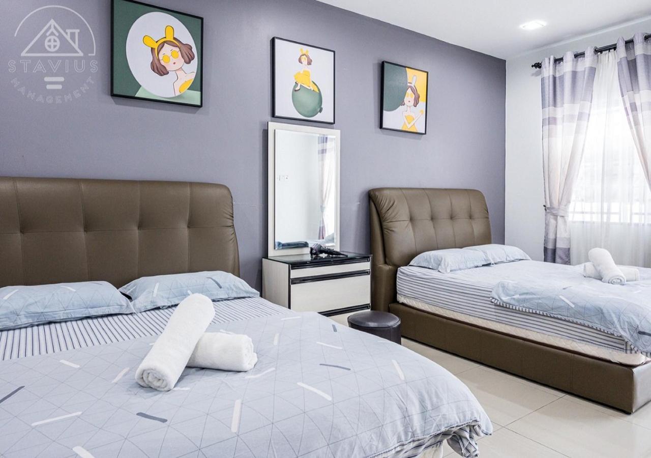 Port Dickson 14Pax 4Br Double Storey House Buitenkant foto